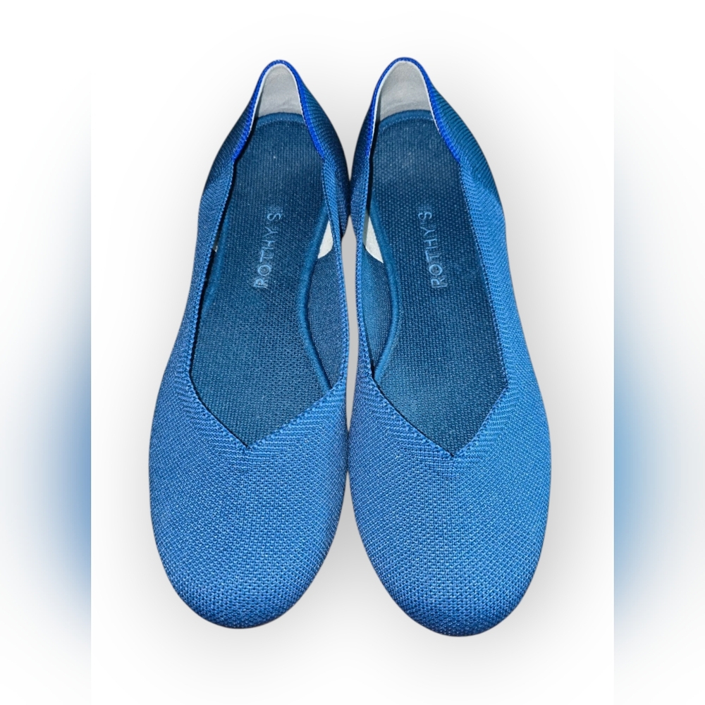 Rothy's Blue Flats
